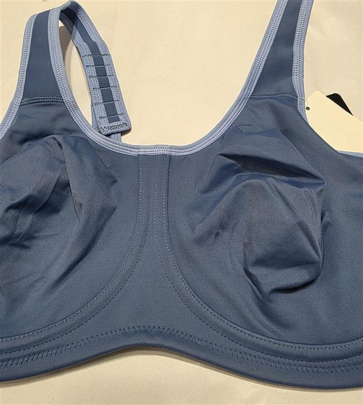 NWT Wacoal 40D Blue Sport Underwire Bra 855170 Free Shipping 135265
