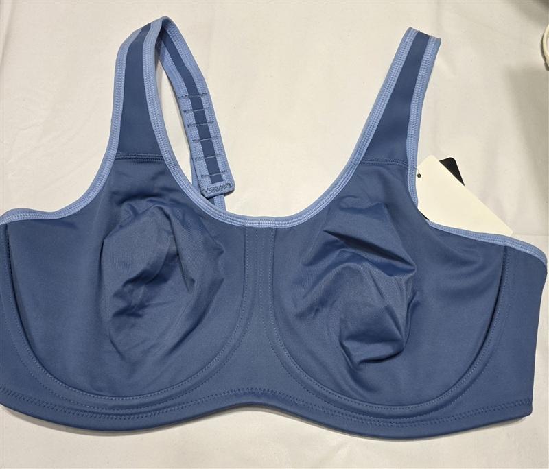NWT Wacoal 40D Blue Sport Underwire Bra 855170 Free Shipping 135265