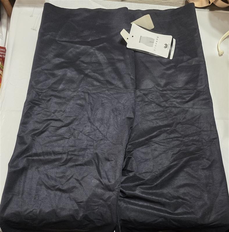 NWT Wacoal L Inside Edit Firm Control Thigh Slimmer 808307 Black 135266