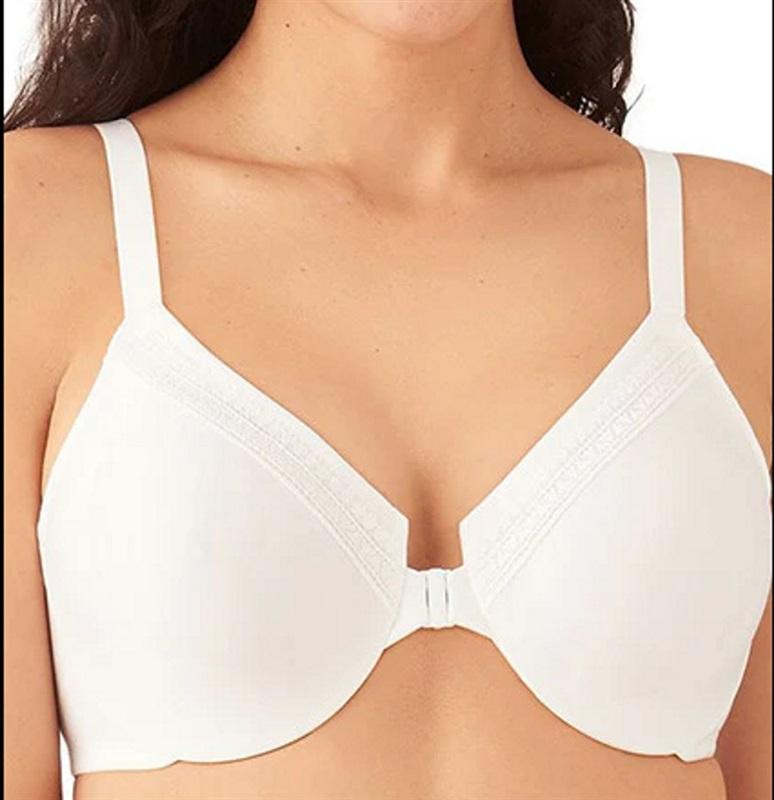 NWOTD Wacoal 34D Full Fig Perfect Primer Front Close 855313 Underwire Bra 135267