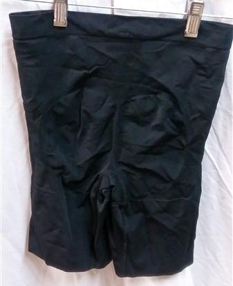 NWT Spanx XL OnCore High-Waisted Mid Thigh Shorts SS6615 Black 135269