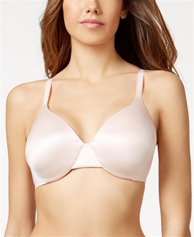 PO Bali 34DDD One Smooth U Smooth Concealing Underwire Bra 3W11 White 135272