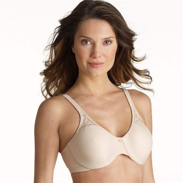 NWT Bali 36C Passion for Comfort Minimizer Underwire Bra 3385 Beige 135275