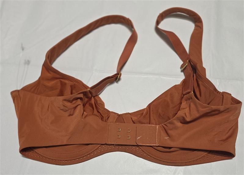NWOT CUUP 32D The Scoop Orange Microfiber Underwire Bra 135276