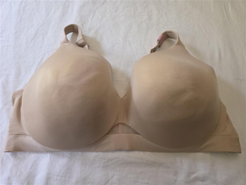 NWTD Cacique 46DDD Smooth Lightly Lined Full Coverage Beige 135283