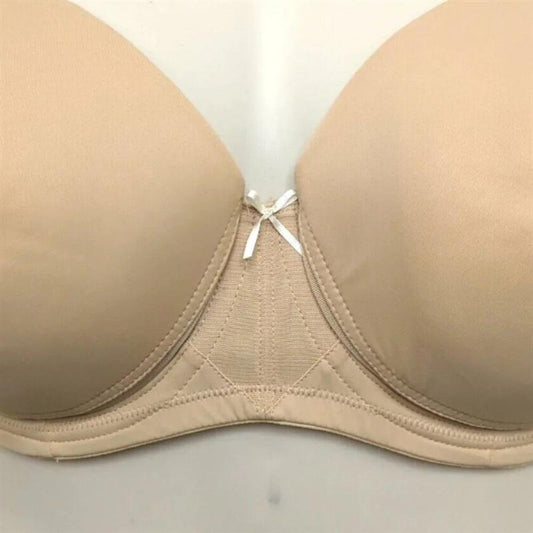 NWTD Cacique 46c Cacique Bra Cool Bliss Balconette Lightly Lined Beige 135287