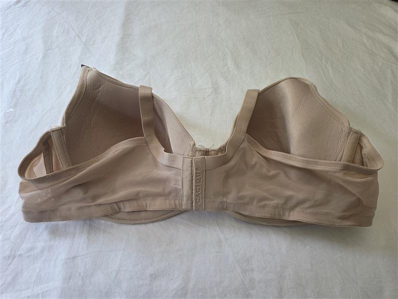 NWTD Cacique 46c Cacique Bra Cool Bliss Balconette Lightly Lined Beige 135287