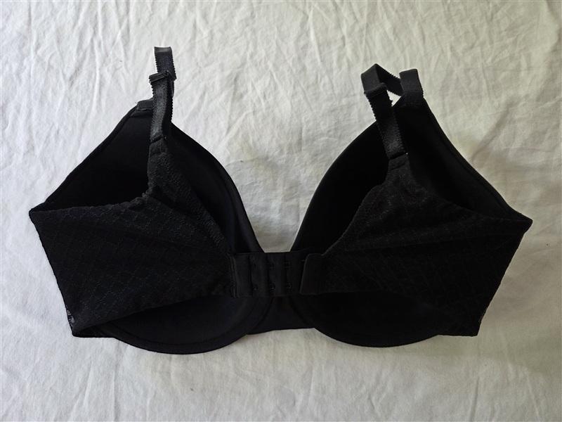 NWOT Chantelle 32DD Norah Chic T-Shirt Bra Underwire 16M6 Black 135293