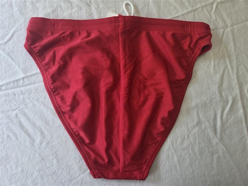 NWT Speedo XS Racing Swim Bottom Red Xtralife Lycra 135295