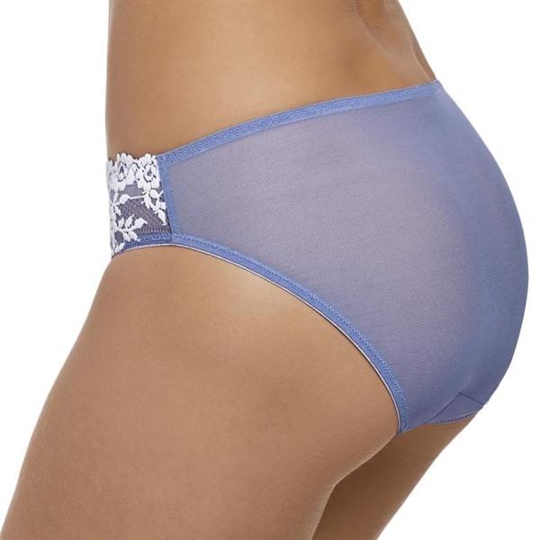 NWT Wacoal XL Embrace Lace Bikini Panties 64391 Purple Underwear 135302