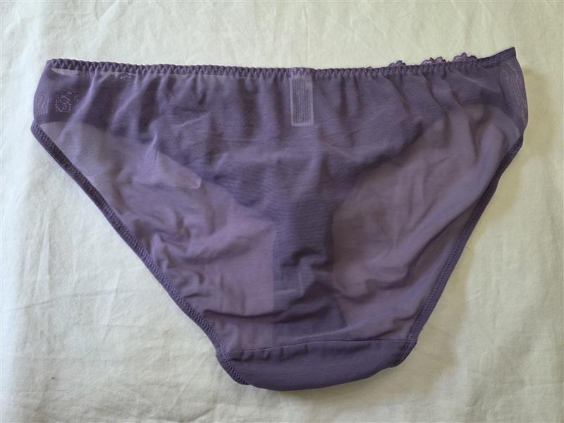 NWT Wacoal XL Embrace Lace Bikini Panties 64391 Purple Underwear 135302