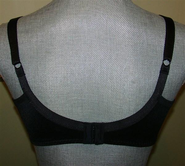 NWT Wacoal 34D Renaissance Rose Underwire Bra 85720 Black 135307