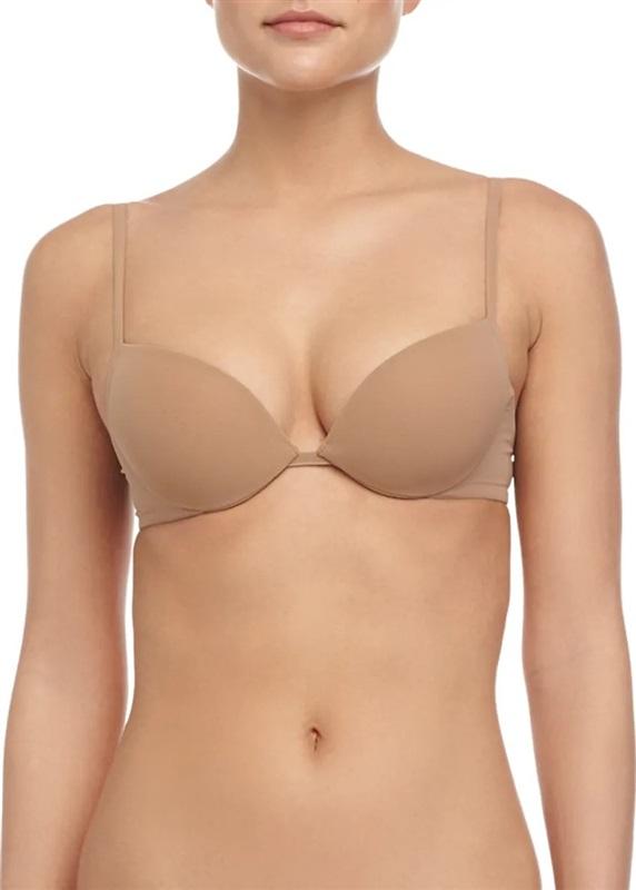 NWT La Perla 36A Sexy Town Push-Up Bra Underwire Black 135332