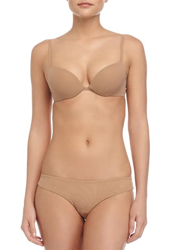 NWT La Perla 36A Sexy Town Push-Up Bra Underwire Black 135332