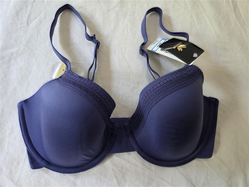 NWT Wacoal 38DD Perfect Primer Convertible T-Shirt Bra 853213 Bright Blue 135351