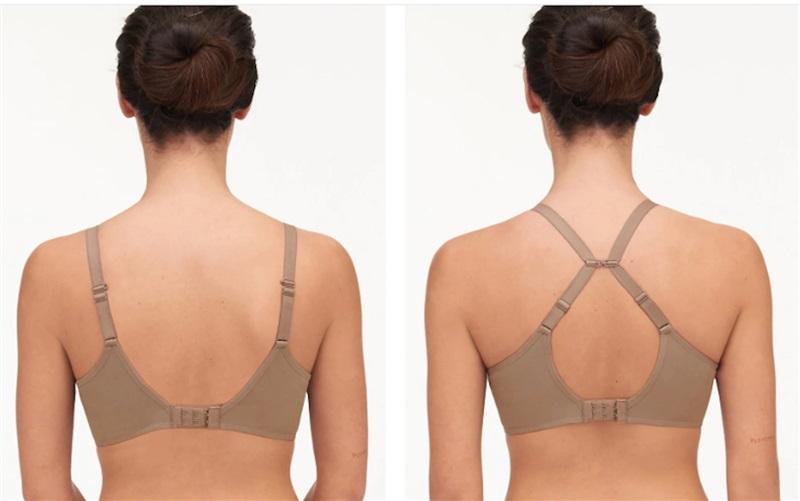 NWTD Chantelle 36H Comfort Chic Full Coverage Underwire Bra 18j6 Gray 135356