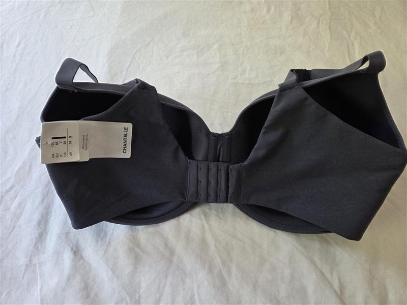 NWTD Chantelle 36H Comfort Chic Full Coverage Underwire Bra 18j6 Gray 135356