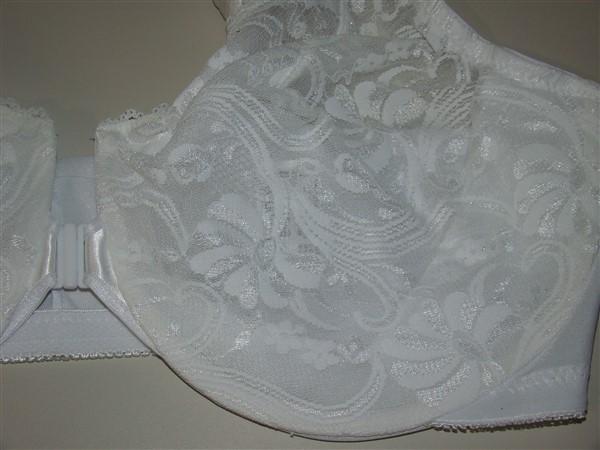 NWOT Glamorise 44B Wonderwire Front Close Bra 9245 White 135380