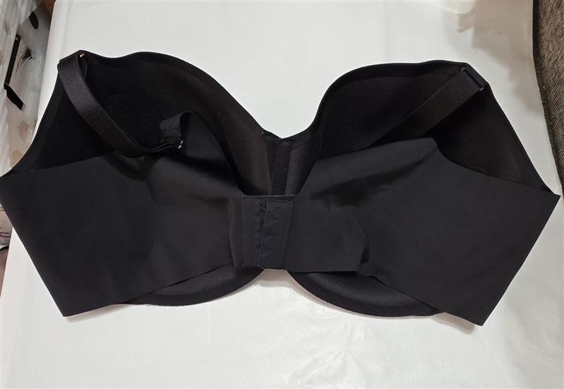 NWOT Soma 44D Vanishing 360 Perfect Coverage Front Close Bra Black 135385