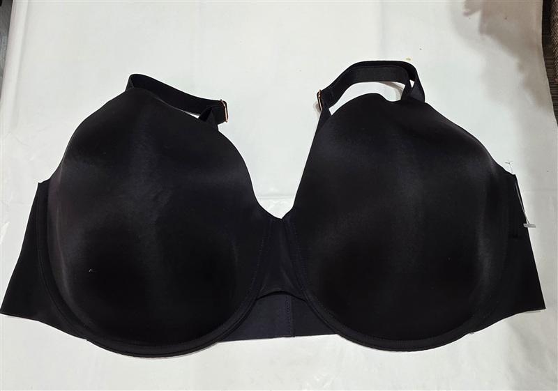 NWOT Soma 44D Vanishing 360 Perfect Coverage Front Close Bra Black 135385