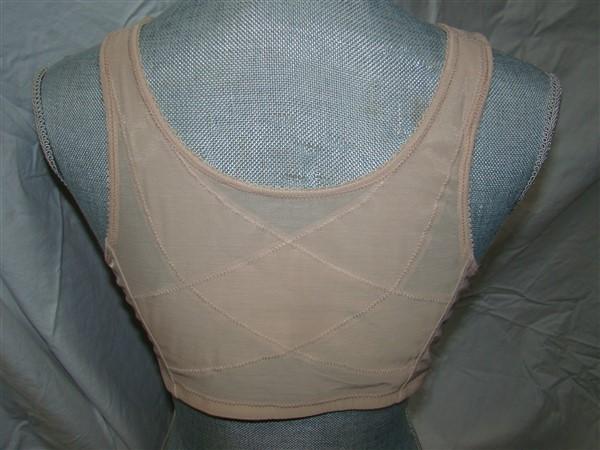NWOT Exquisite Form 38DD Front Close Posture Bra 5100565 Beige 135392
