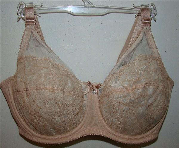 NWT Wacoal 32D Chantilly Lace Retro Chic 855186 Toast Bra Underwire 135403