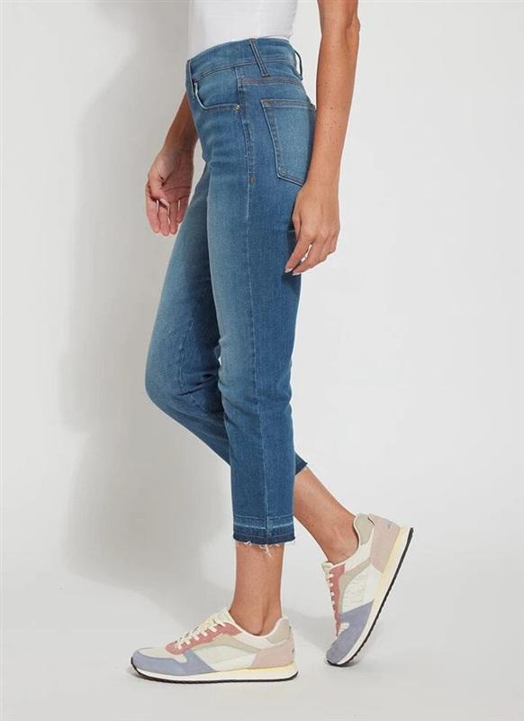 NWT Lysse Small 'Holding Power' Premium Denim Cropped Straight Leg 135408