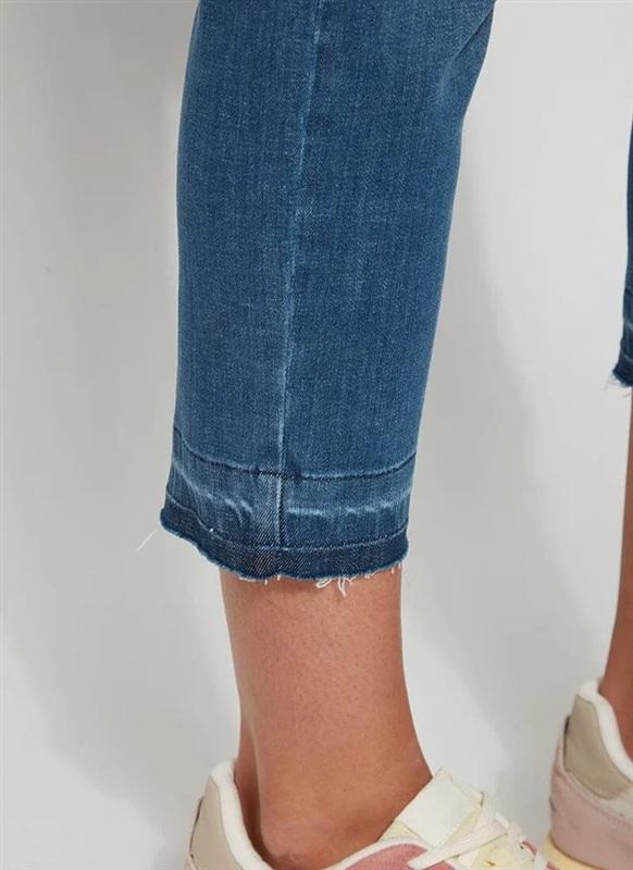 NWT Lysse Small 'Holding Power' Premium Denim Cropped Straight Leg 135408