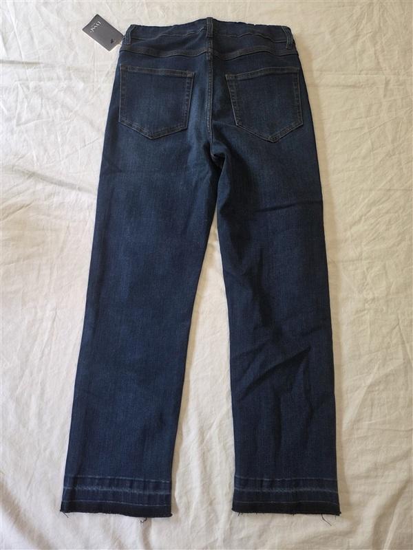 NWT Lysse Small 'Holding Power' Premium Denim Cropped Straight Leg 135408