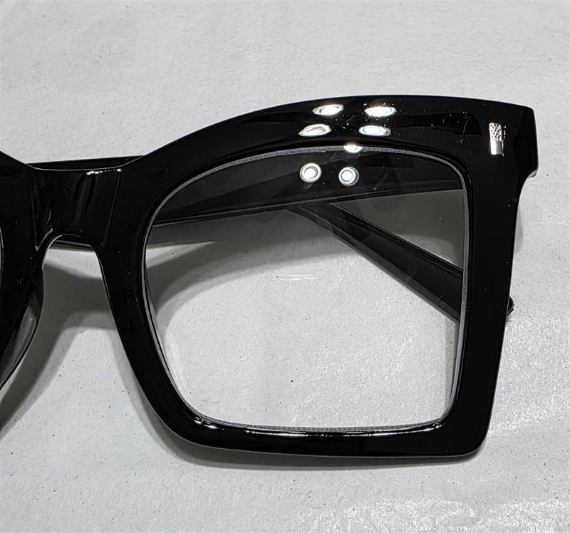 NWT EyeKepper 1.5 Square Cat Eye Black Readers Reading Glasses 135432