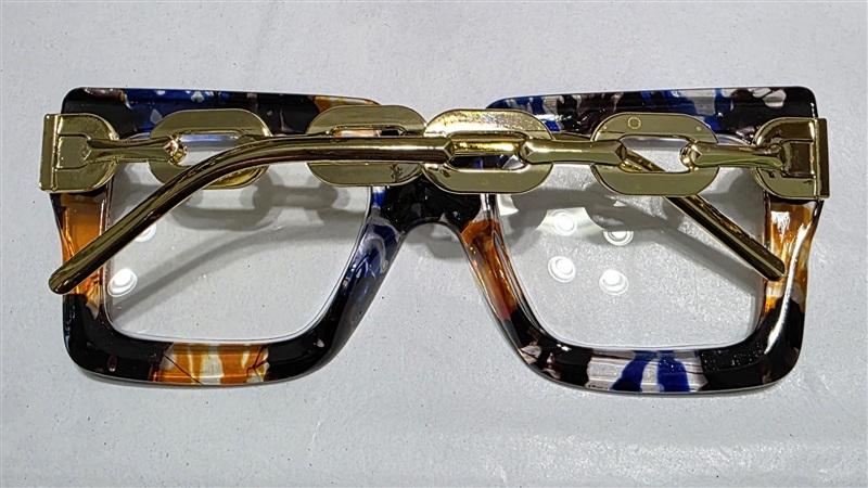 NWT EyeKepper 2.0 Square Cat Eye Animal Chain Arm Readers Reading Glasses 135442