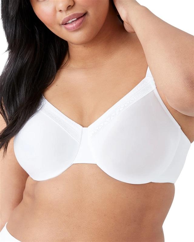 NWT Wacoal Perfect Primer 40D Full Figure Underwire Bra 855213 Blue 135477