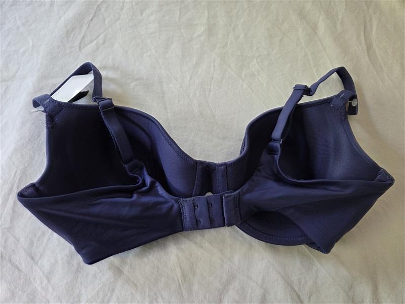 NWT Wacoal 32DDD Perfect Primer Convertible T-Shirt Bra 853213 Blue 135489