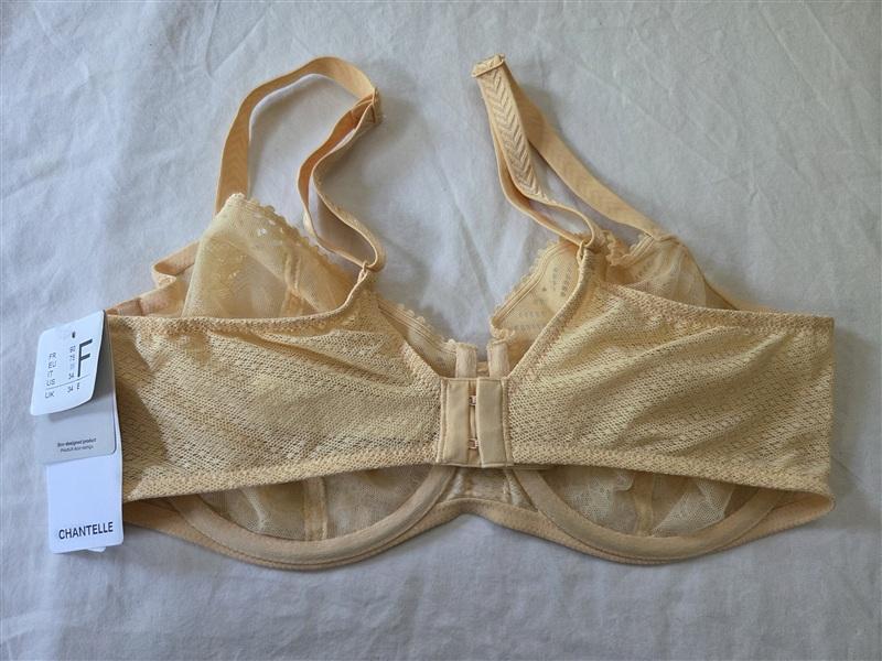 NWT Chantelle 34DDD Origins Half-Cup Bra Sunflower Yellow 135490