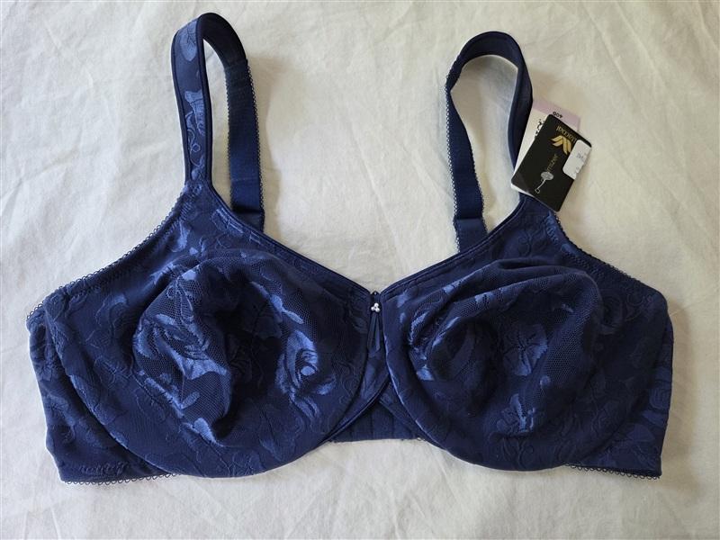 NWT Wacoal 40D Awareness Nude Underwire Bra 85567 Blue 135491