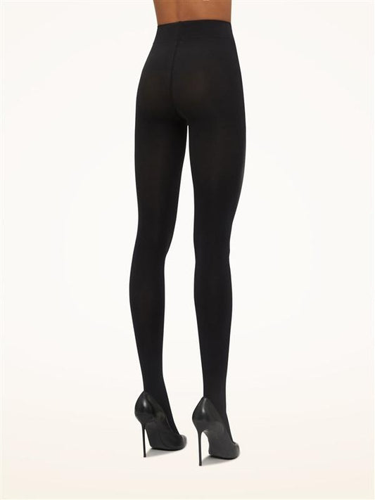 NWT Wolford XS Velvet 66 Le Support Tights Black Silky Soft 135493