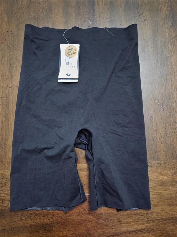 NWT Wacoal M Elevated Allure Seamless Hi Waist Thigh Shaper 805330 Black 135539