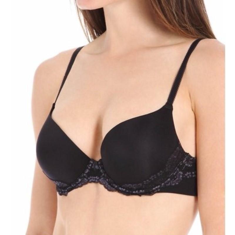 NWOT Lily of France 34C Sensational Lace Push-Up Bra 2175220 Bra 135547