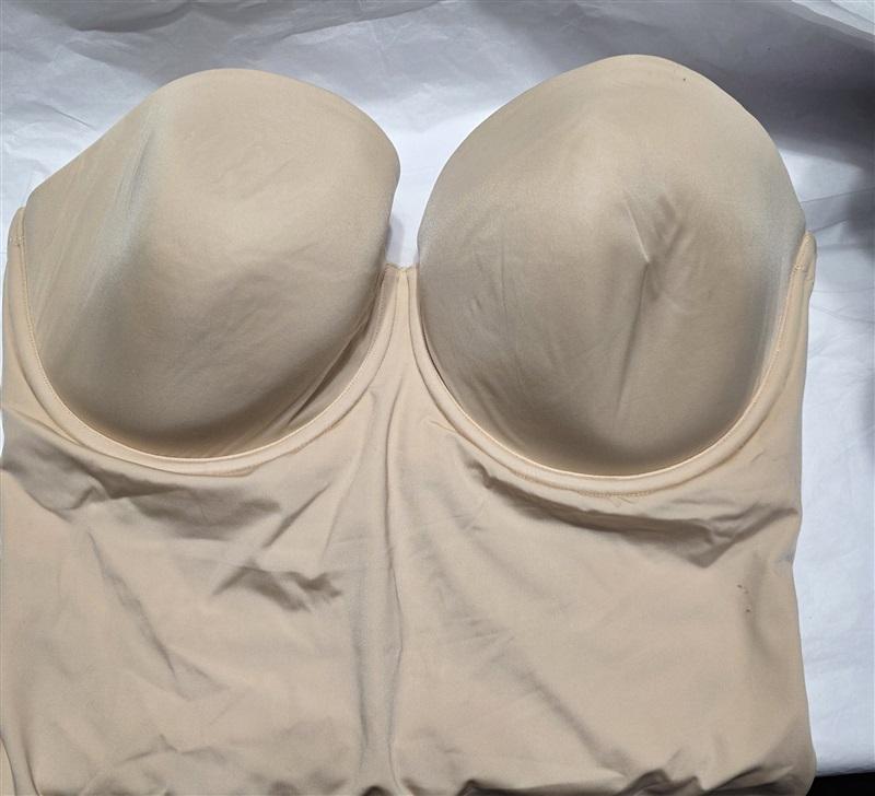 NWT Wacoal 40D Red Carpet Strapless Shaper Bodybriefer 801219 Beige 135549