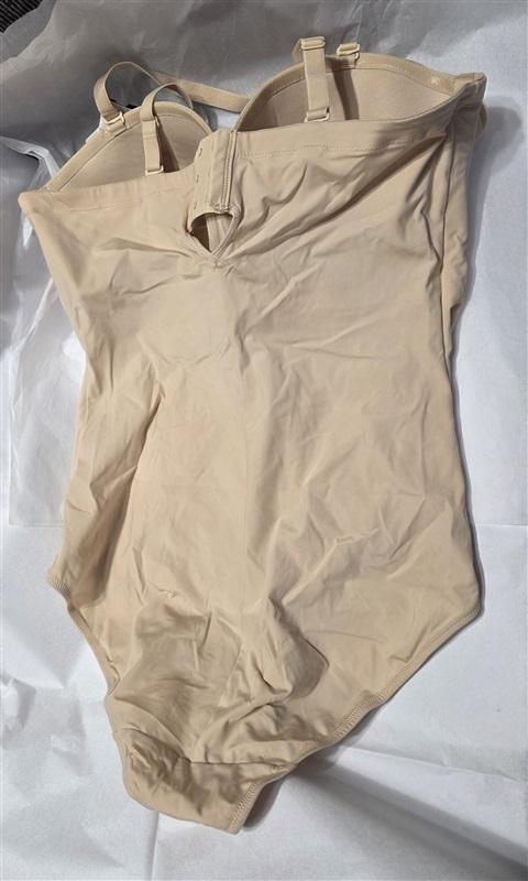 NWT Wacoal 40D Red Carpet Strapless Shaper Bodybriefer 801219 Beige 135549