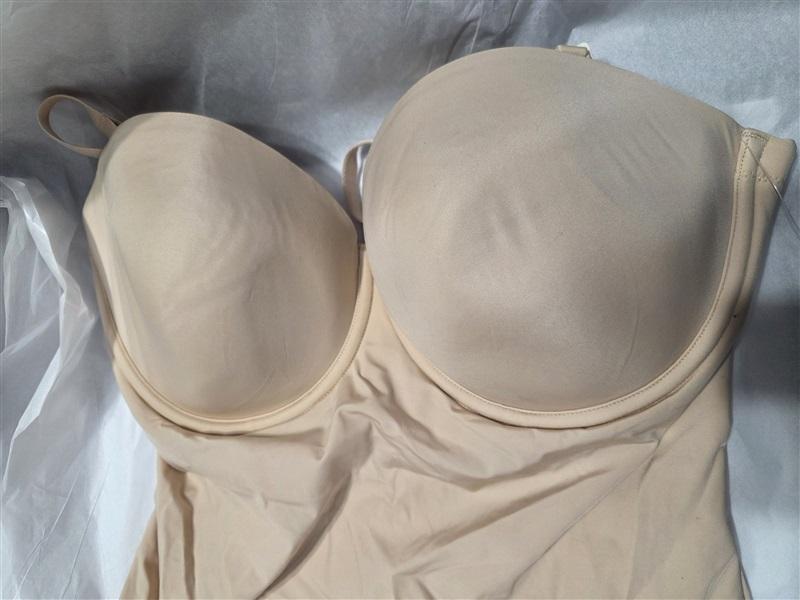 NWT Wacoal 40D Red Carpet Strapless Shaper Bodybriefer 801219 Beige 135549