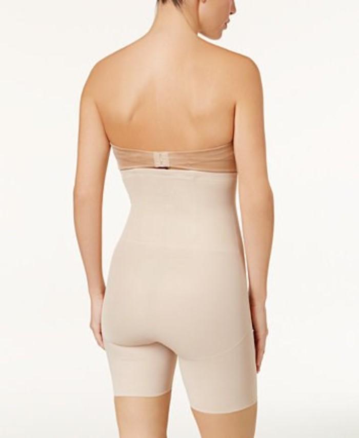 NWOT Miraclesuit SM Shape Away Back Magic Hi-Waist Thigh Slimmer 2919 Bge 135551