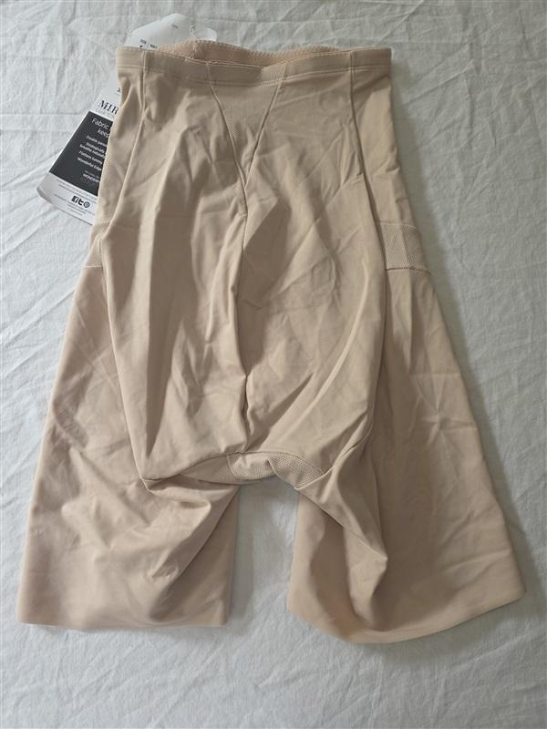 NWOTD MiracleSuit 3X Instant Tummy Tuck Hi-Waist Thigh Slimmer 2409 Beige 135554