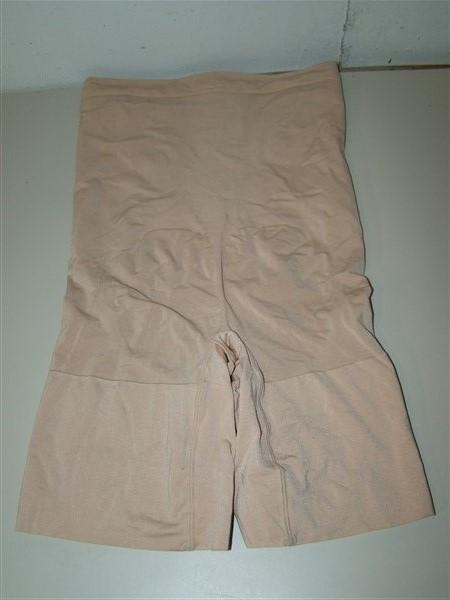 NWT Spanx S OnCore High-Waisted Mid Thigh Shorts SS1915 Beige 135560