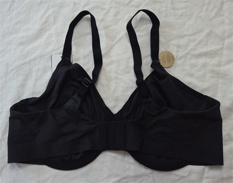 NWT Wacoal 42D Confidence Boost Underwire Bra 855380 Black 135582