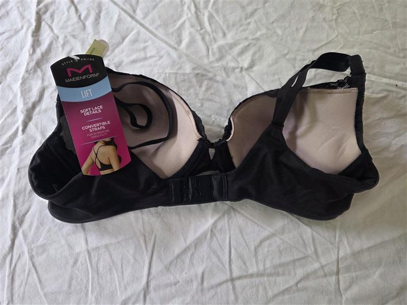 NWT Maidenform 34B Your Lift Demi T-Shirt Underwire Push Up Bra Dm1195 135587