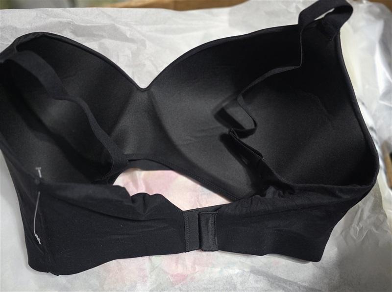 NWOT Soma 38B Enbliss Wireless V Neck Bra Black Leaf 135588