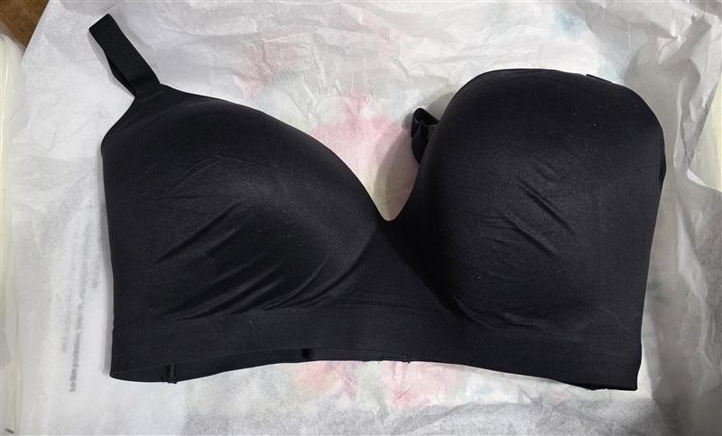 NWOT Soma 38B Enbliss Wireless V Neck Bra Black Leaf 135588