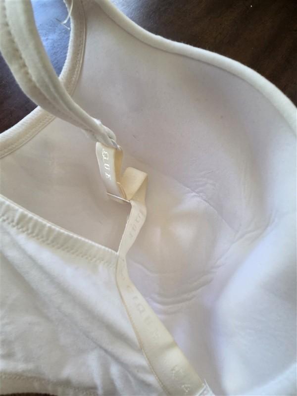 NWPT Cacique 38C Cotton Lightly Lined Full White T-Shirt Bra 135594