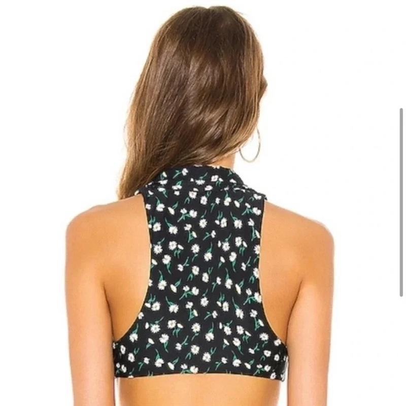 NWT Onia S We Wore What Salerno Daisies Bikini Swim Top 135618